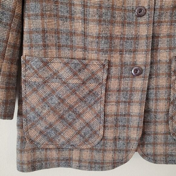 PENDLETON Pure Wool Women's Blazer Jacket Size 8 Vintage Preppy - Picture 3 of 8
